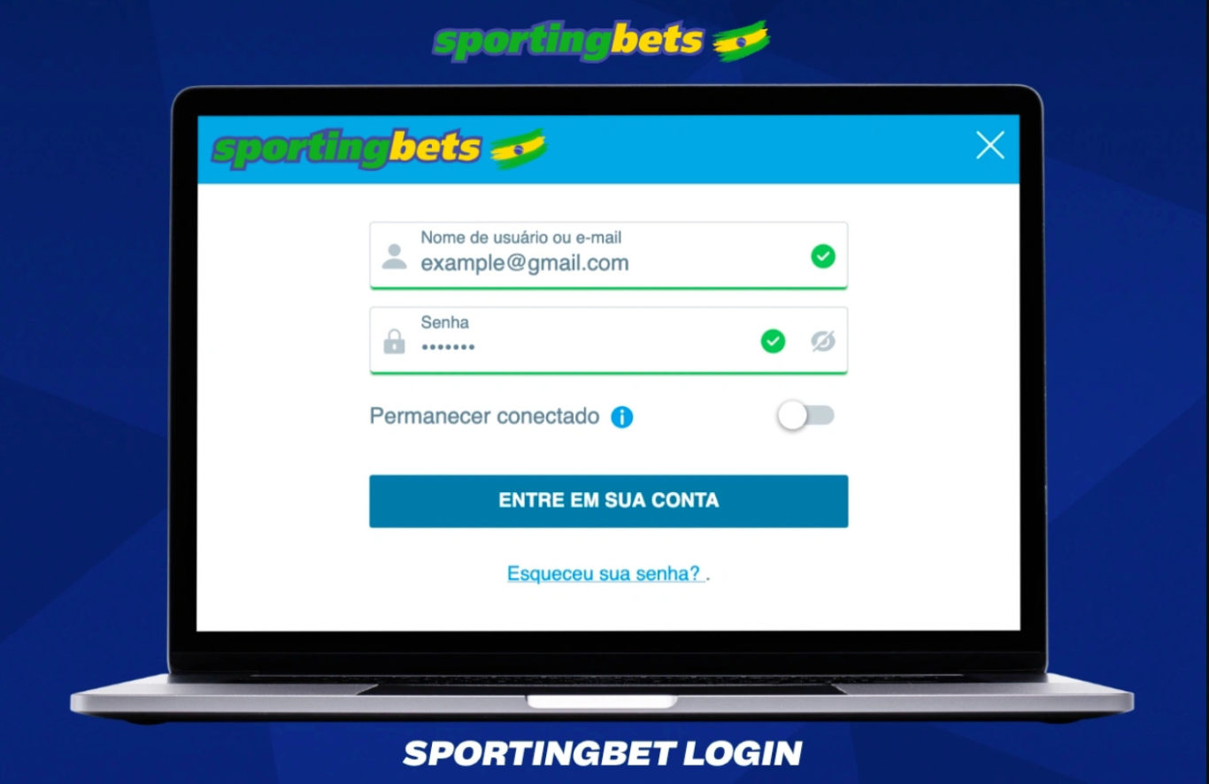 Características cadastro na plataforma Sportingbet